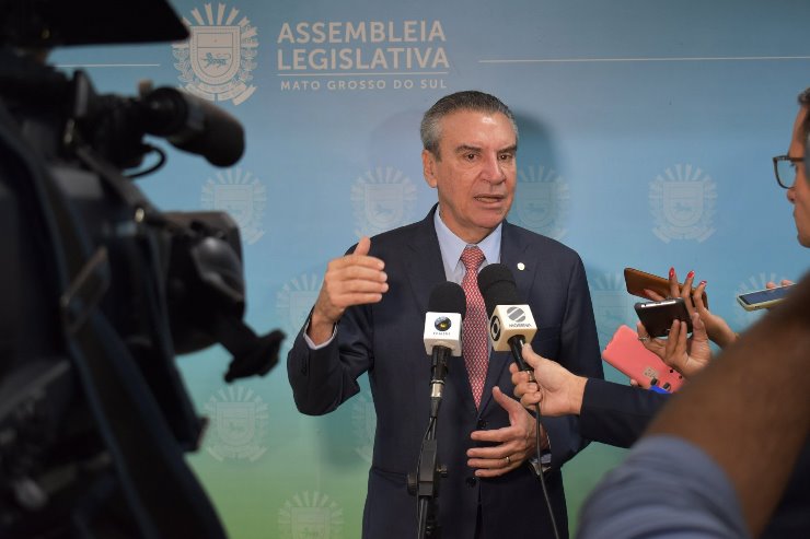 Em entrevista coletiva, Paulo Corrêa falou do cronograma de atividades da Assembleia Legislativa