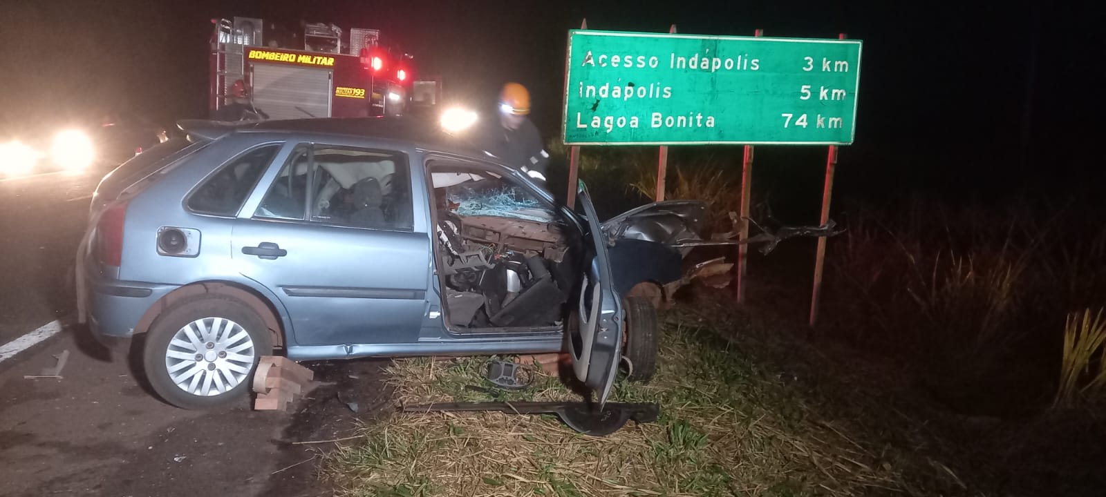 Gerson morreu na hora - Foto: Leandro Holsbach