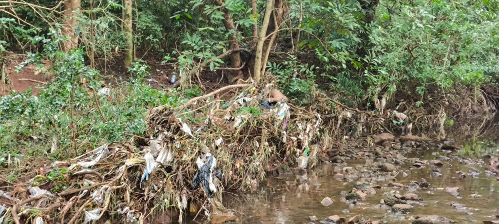 Corpo foi encontrado às magens de um córrego; Foto: Sidnei Bronka/Ligado Na Notícia