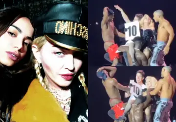 Estrela pop Madonna cai no palco durante show em Seattle; assista ao vídeo