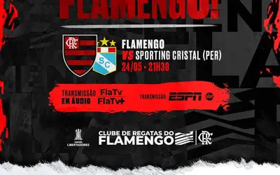  Fla recebe Sporting Cristal em último jogo da 1ª fase da Libertadores