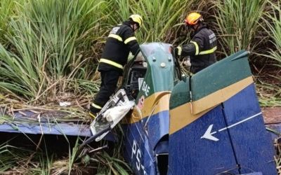 Queda de aeronave agrícola mata piloto em Mato Grosso do Sul